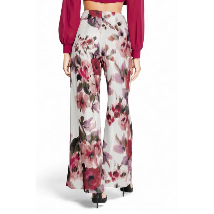 Rinascimento High Waist Floral Wide Leg Fit Boho Pants