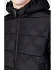 EA7 By Emporio Armani Minimalist Hooded Jacket - black