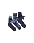 Emporio Armani Logo Cotton-Blend Midi Quarter Socks - 3 Pack