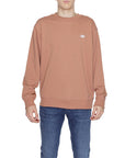 New Balance Logo Athleisure Cotton-Blend Sweatshirt - Brown/Caramel/Camel