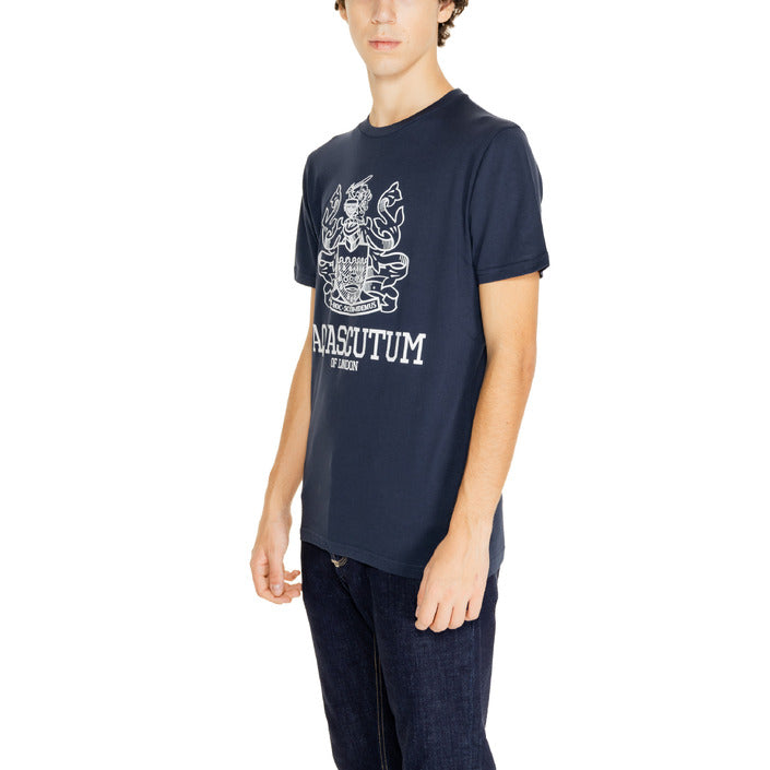 Aquascutum Logo Crewneck T-Shirt 100% Cotton