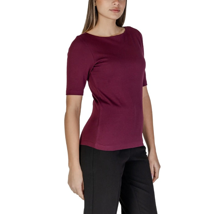 Street One Cotton Boatneck Fitted Top