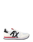 Armani Exchange Logo Low Top Lace Up Sneakers