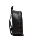 Tommy Hilfiger Logo Black Vegan Leather Backpack