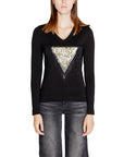 Guess Logo Cotton-Rich Long Sleeve Top