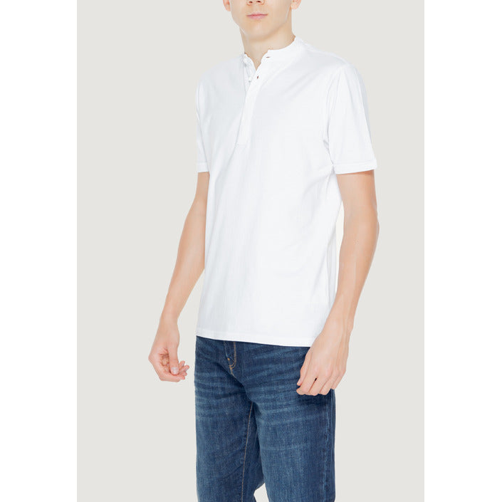 Hamaki-Ho Minimalist 100% Cotton Button-Up T-Shirt
