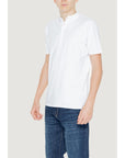 Hamaki-Ho Minimalist 100% Cotton Button-Up T-Shirt