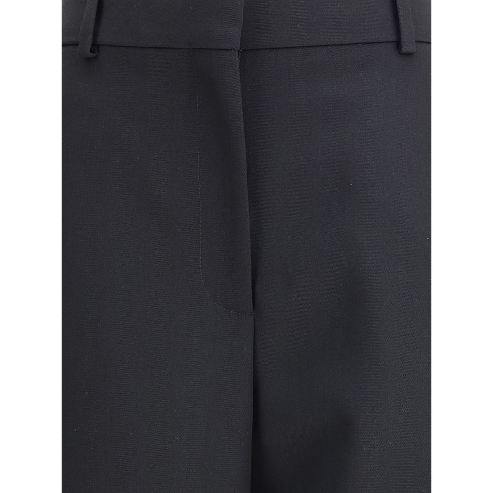 Givenchy Black Tailored Wool Suit Pants 