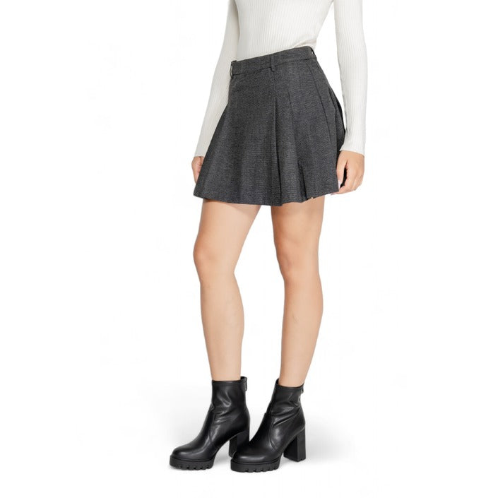 Only A-Line Grey Mini Skirt