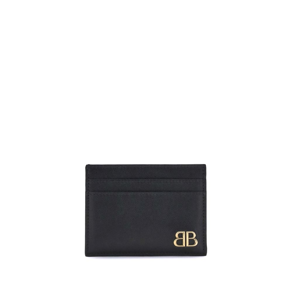 Balenciaga Monaco Leather Card Holder
