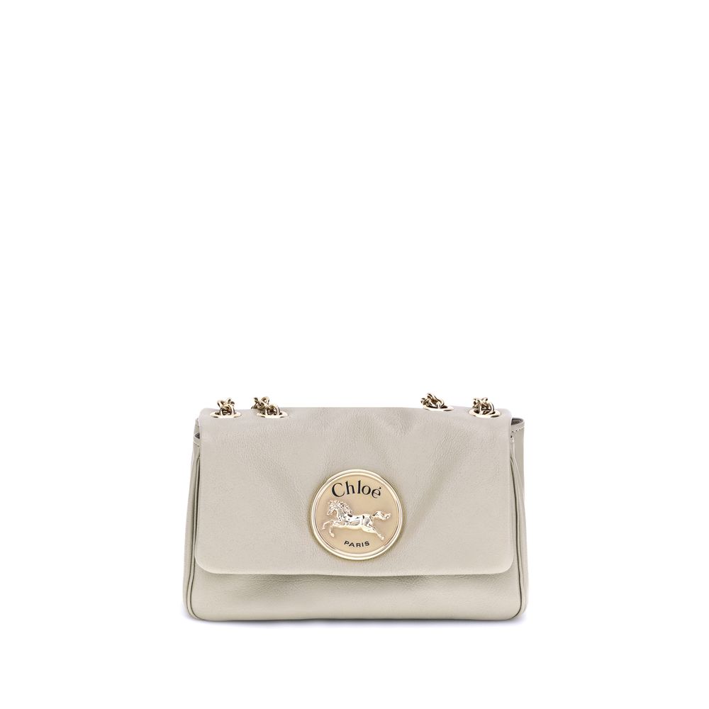 Chloé Heritage Leather Shoulder Bag With Chain Strap