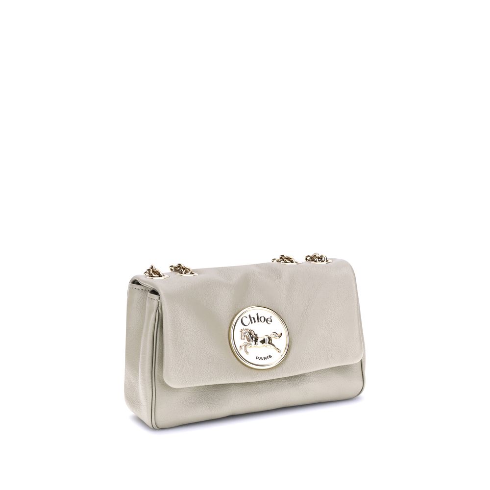 Chloé Heritage Leather Shoulder Bag With Chain Strap