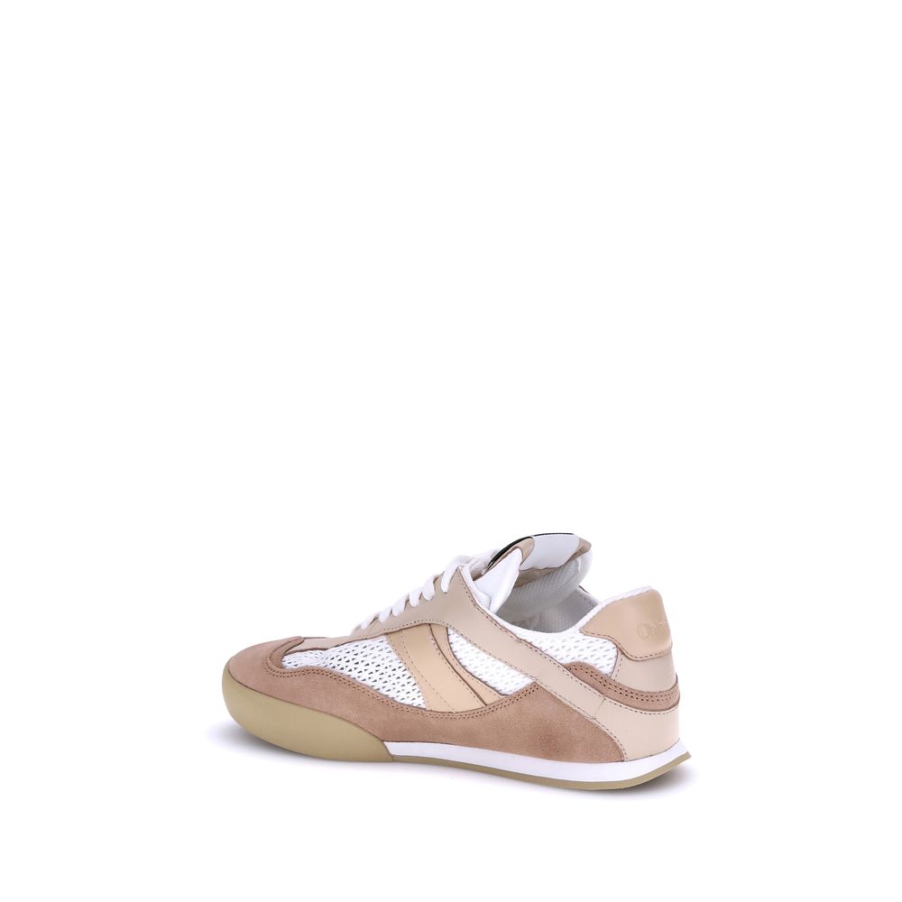 Chloé Kick Leather Low Top Sneakers