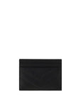 Saint Laurent YSL Slim Black Leather Card Holder