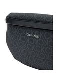 Calvin Klein Logo & Monogram Black Sling Bag