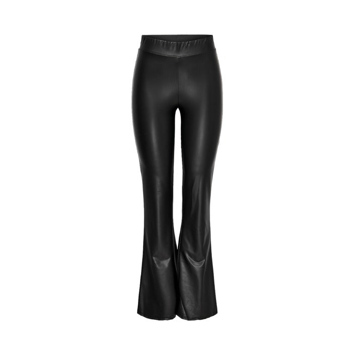 Only Black High Waisted Flared Fit Pants