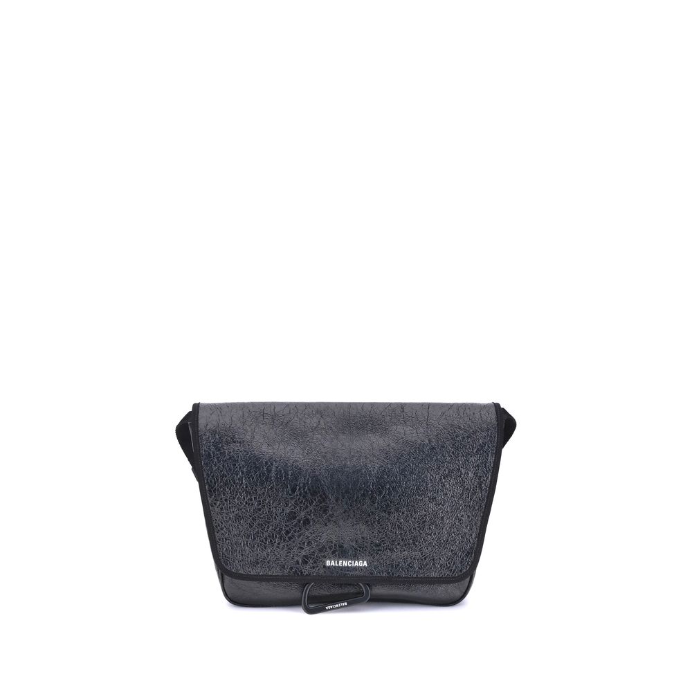 Balenciaga Leather Explorer Shoulder Bag