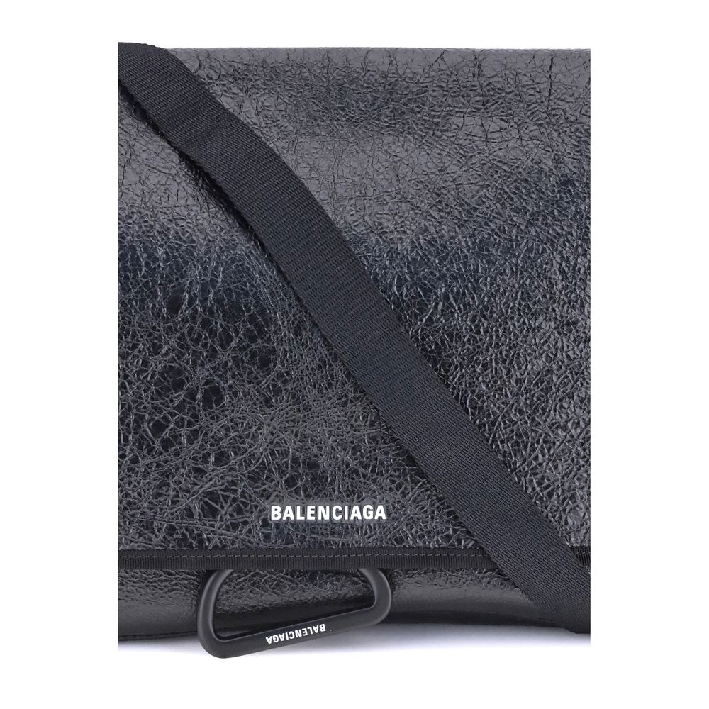 Balenciaga Leather Explorer Shoulder Bag