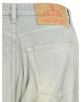 vintage light wash regular fit cord jeans