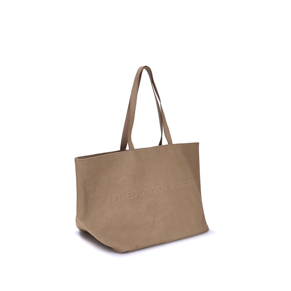 Alexander Wang Beige Punch Tote Bag