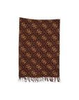 Guess Logo & Pattern Monogram Scarf