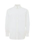 Gucci Double Collar White Cotton Shirt