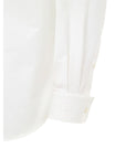 Gucci Double Collar White Cotton Shirt