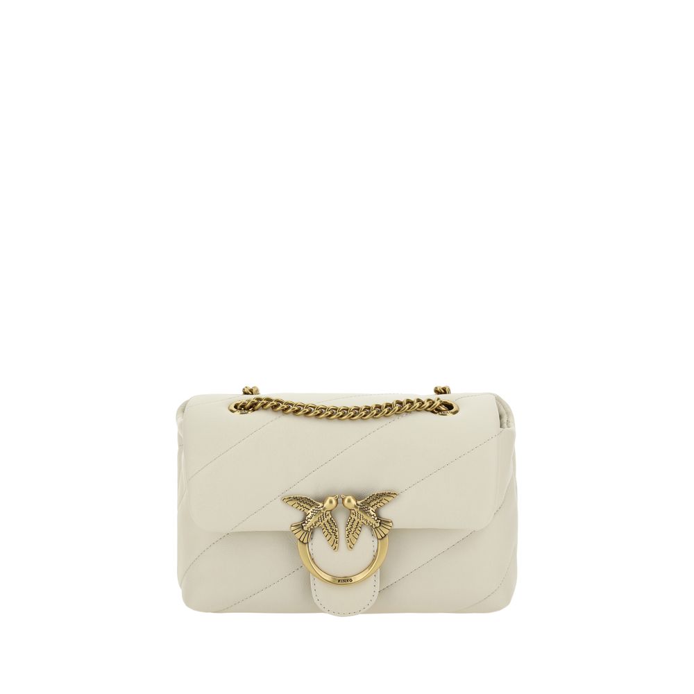 PINKO Love Mini Puff Leather Shoulder Bag