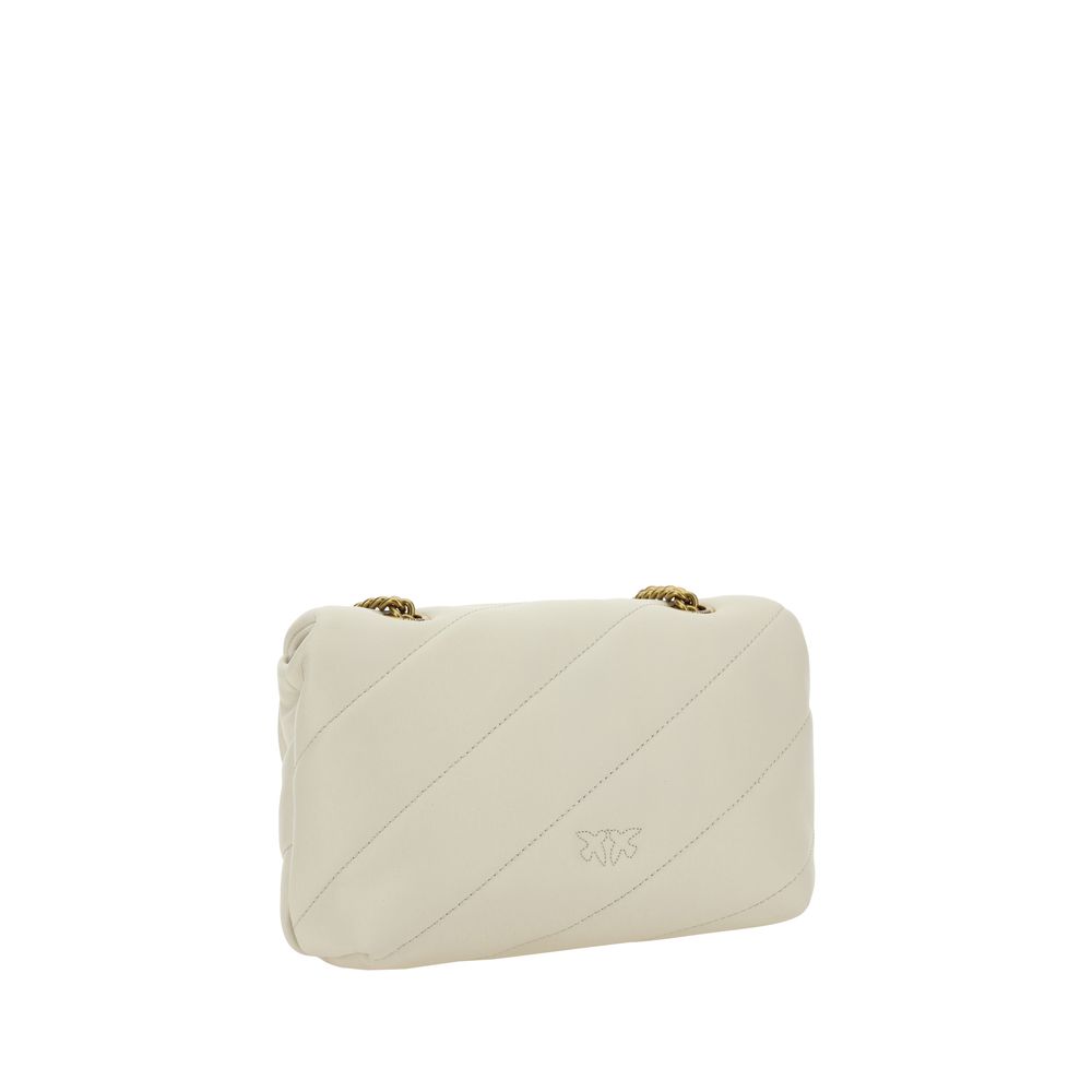 PINKO Love Mini Puff Leather Shoulder Bag