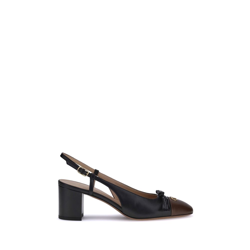 Valentino Garavani Valet Du Roi Slingback Heels