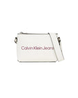 Calvin Klein Jeans Logo Vegan Leather Crossbody Bag