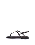 Fendi Leather Flat Sandals