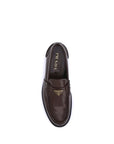 Prada Brown Leather Loafers