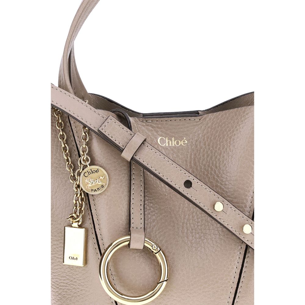 Chloé Spin Leather Tote & Shoulder Bag