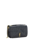 Saint Laurent Jamie Black Leather Shoulder Bag