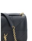 Saint Laurent Jamie Black Leather Shoulder Bag