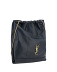 YSL Jamie 4.3 Pochon Black Leather Bucket Bag
