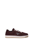 Prada Suede leather Low Top Lace-Up Sneakers