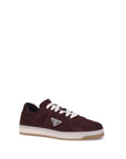 Prada Suede leather Low Top Lace-Up Sneakers