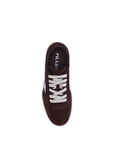 Prada Suede leather Low Top Lace-Up Sneakers