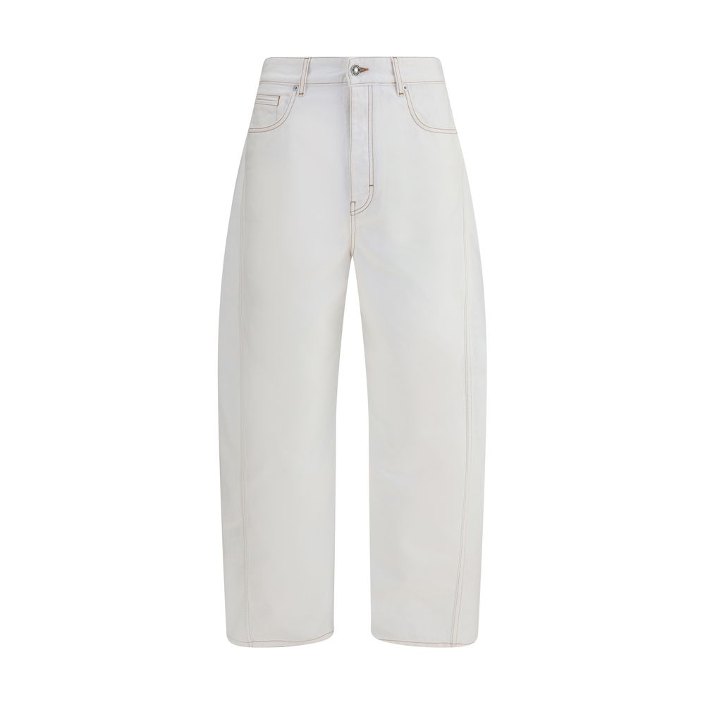 Givenchy Couture Seam Jeans In White