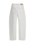 Givenchy Couture Seam Jeans In White