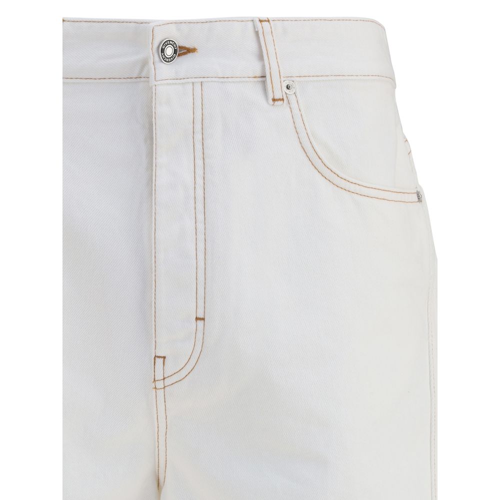 Givenchy Couture Seam Jeans In White