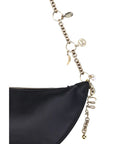Chloé Icons Half Moon Black Leather Bag
