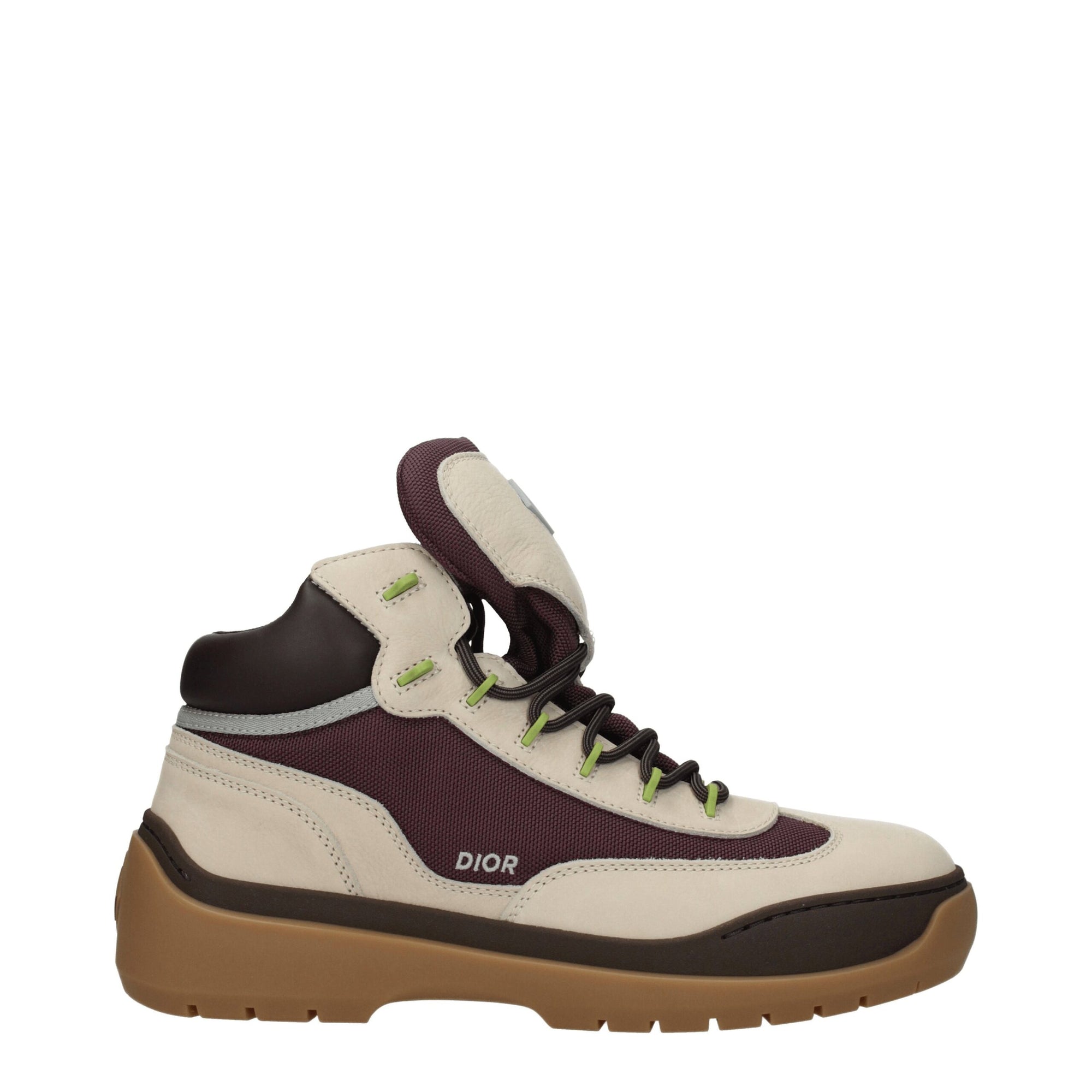 Christian Dior Leather Sneaker Boots