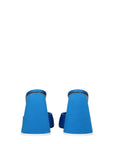 The Attico Luz Satin Mule Sandals - Blue
