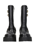 Celine Leather Ankle Biker Boots