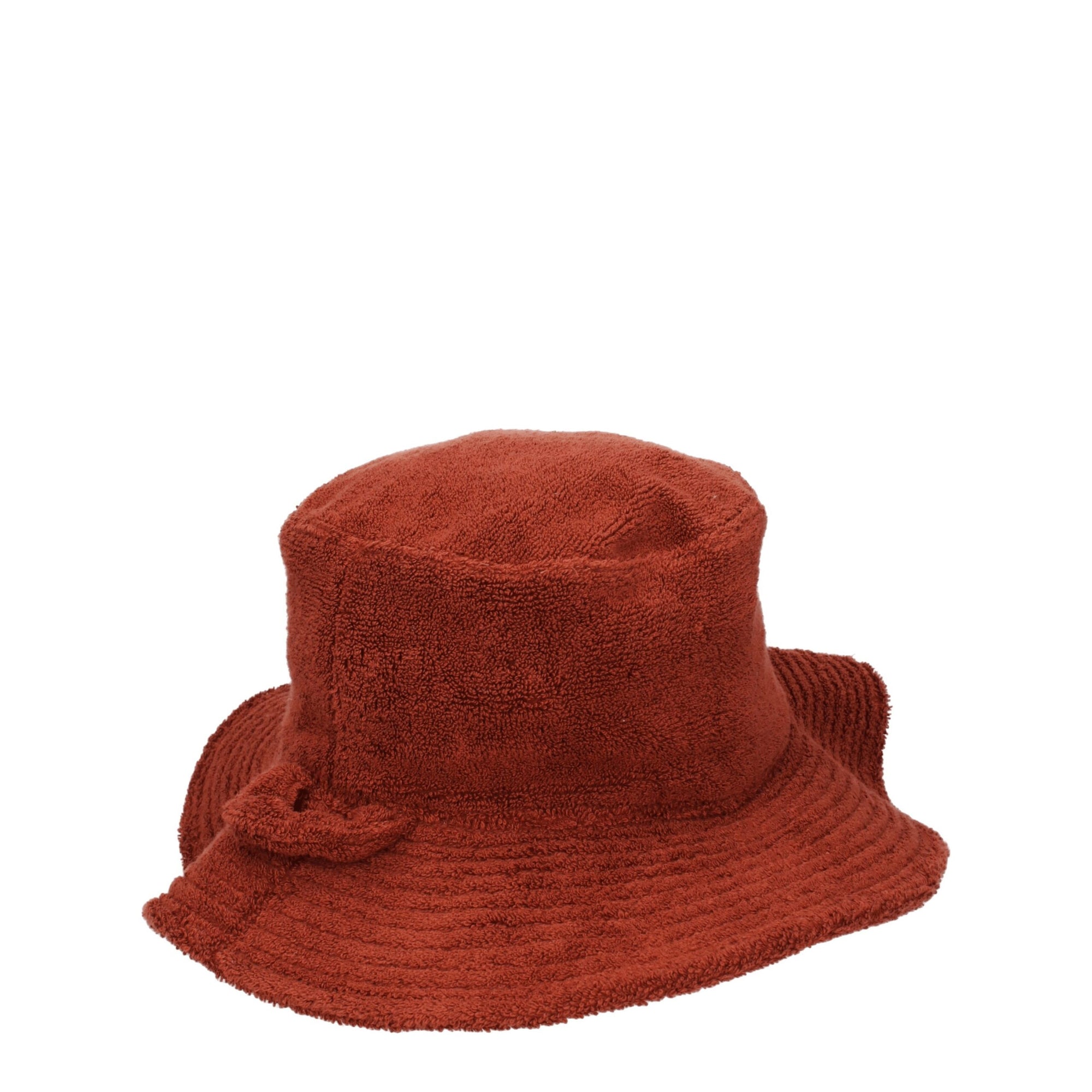 Jacquemus Terracotta Cotton Hat