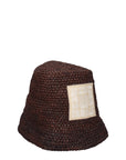Jacquemus Brown Raffia Bucket Hat