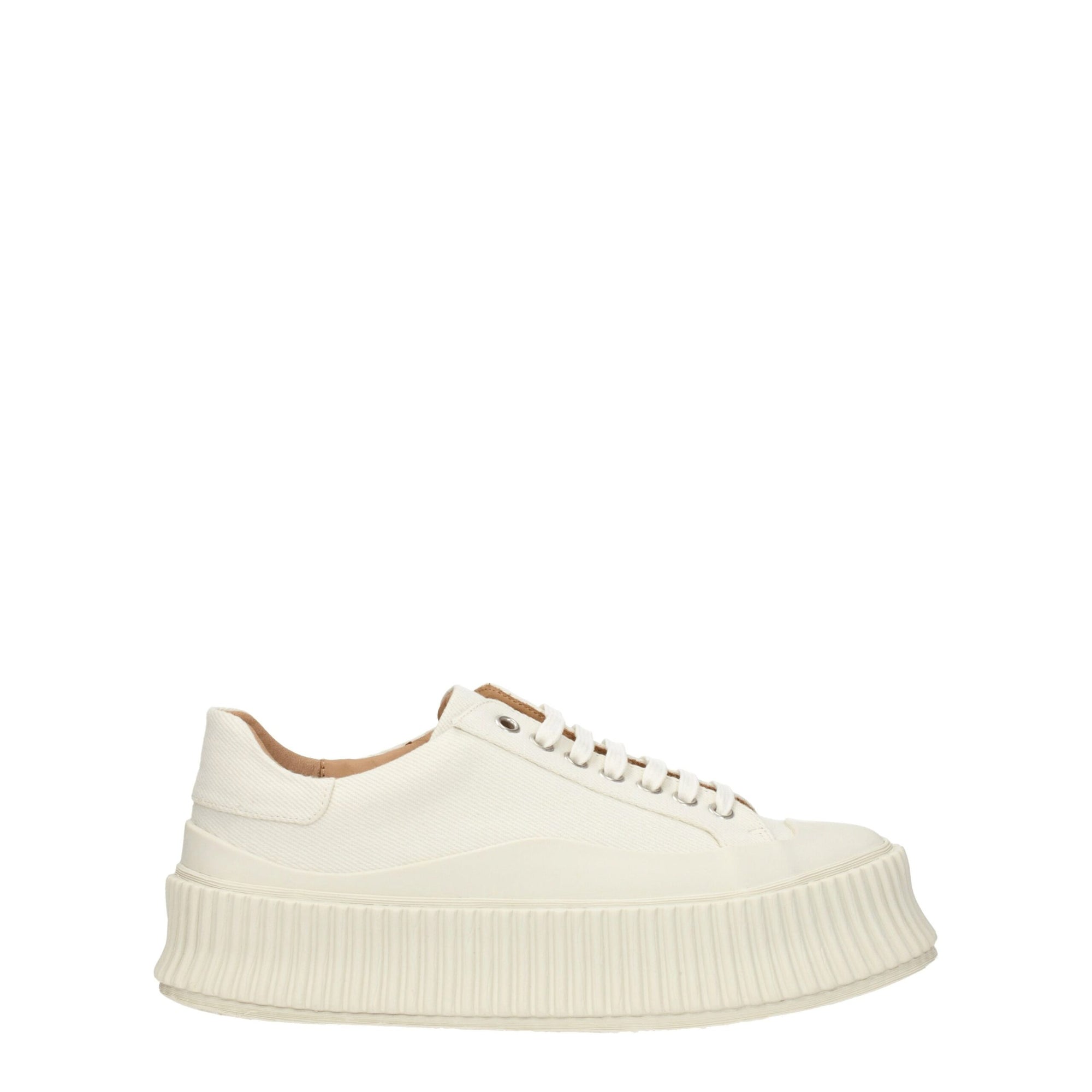Jil Sander Platform Sneakers - White